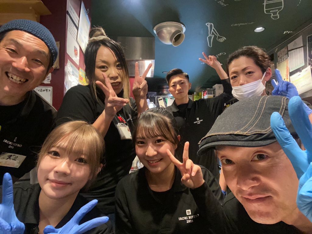 スタッフの笑顔